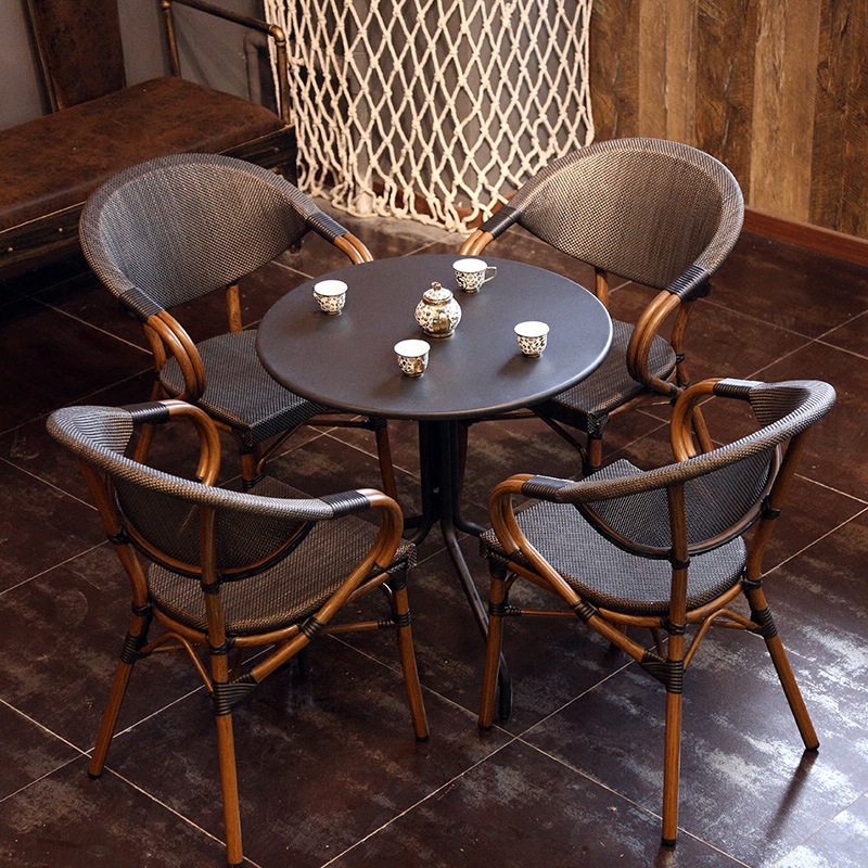 Outdoor Furniture Balcony - Outdoor Table And Chair Set Modern