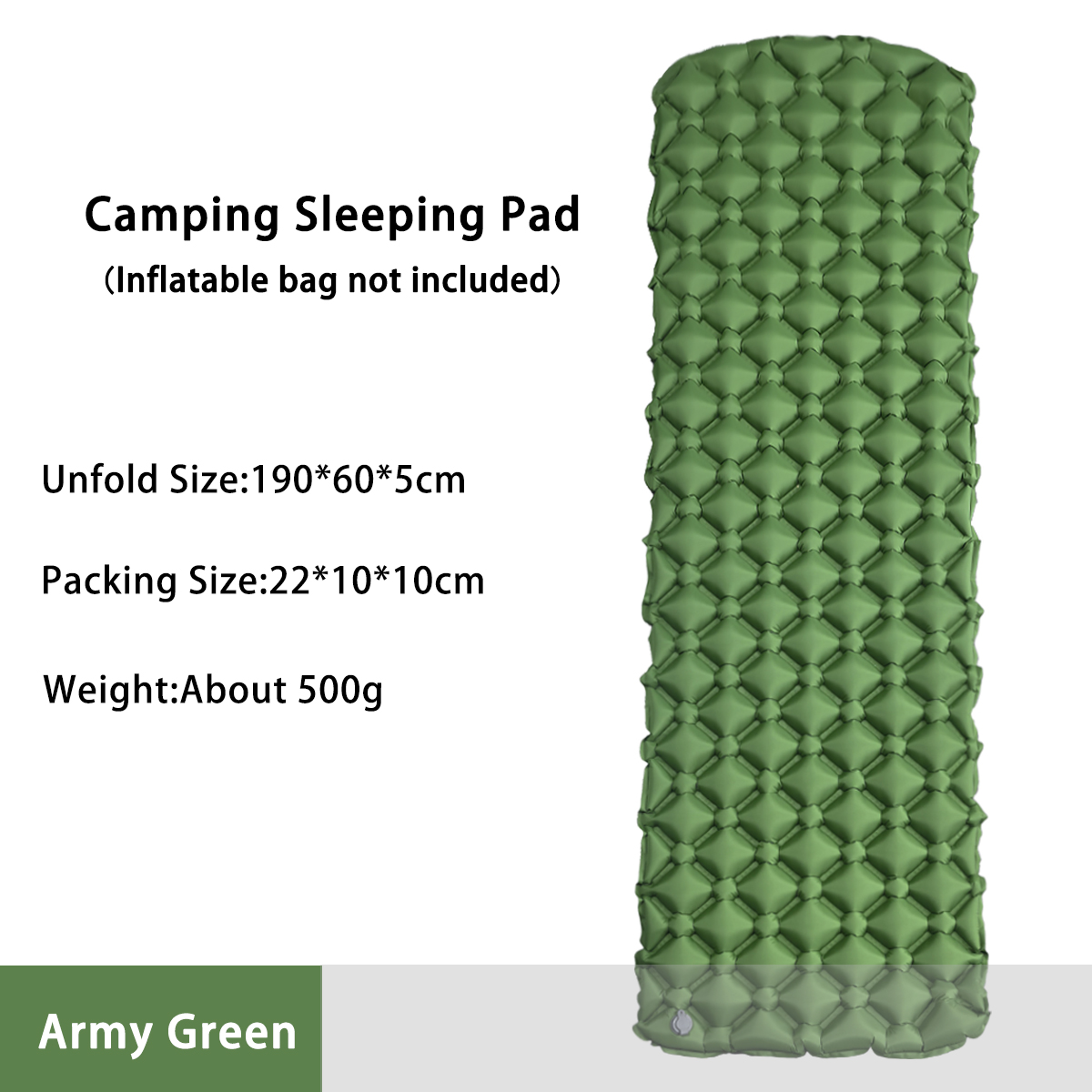 Outdoor Furniture Sales - Camping Inflatable Mattress in Tent Folding