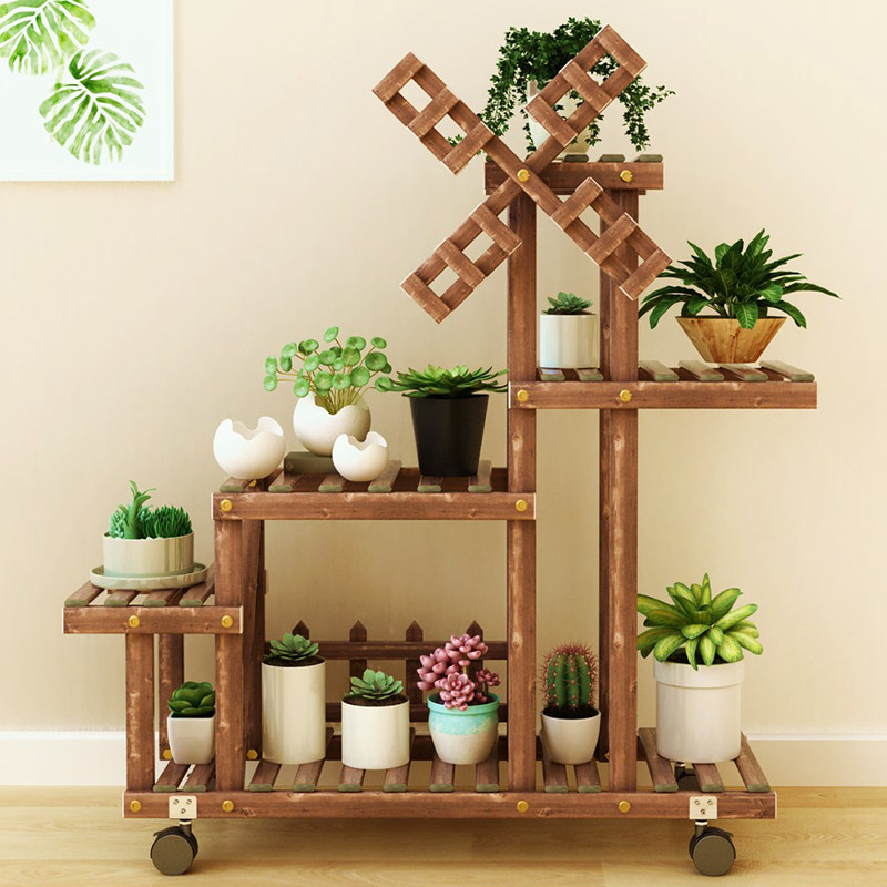 Balcony multi-layer plant stan - Outdoor Furniture Balcony recension och pris