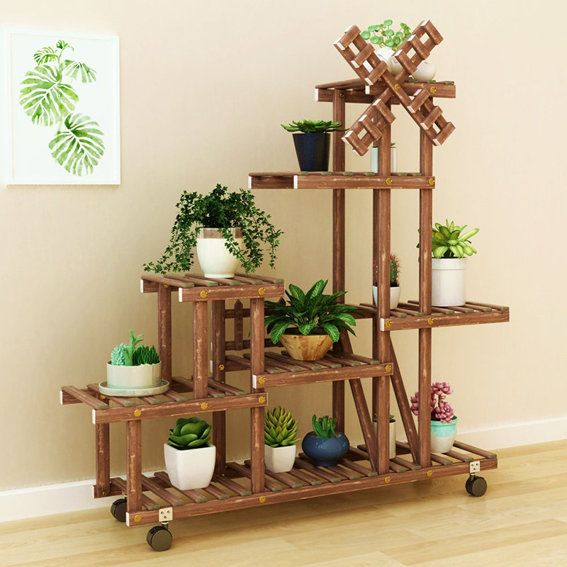 Balcony multi-layer plant stan - Outdoor Furniture Balcony recension och pris