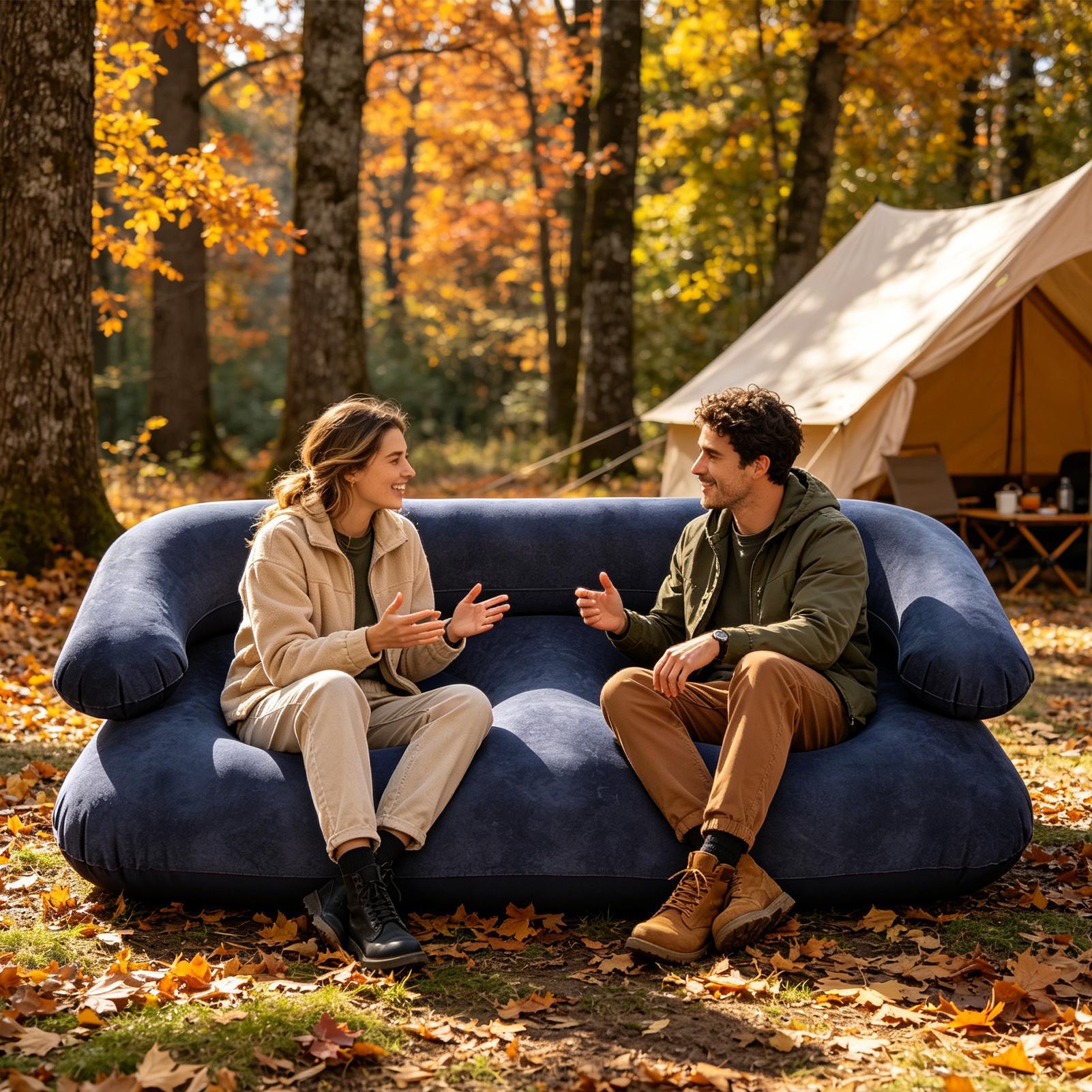 Double Inflatable Air Sofa Two - Outdoor Furniture Sales recension och pris