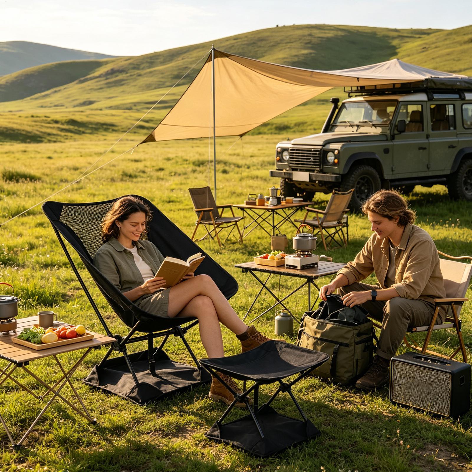 Oxford Cloth Anti-Sink Camp Ch - Outdoor Furniture Used recension och pris