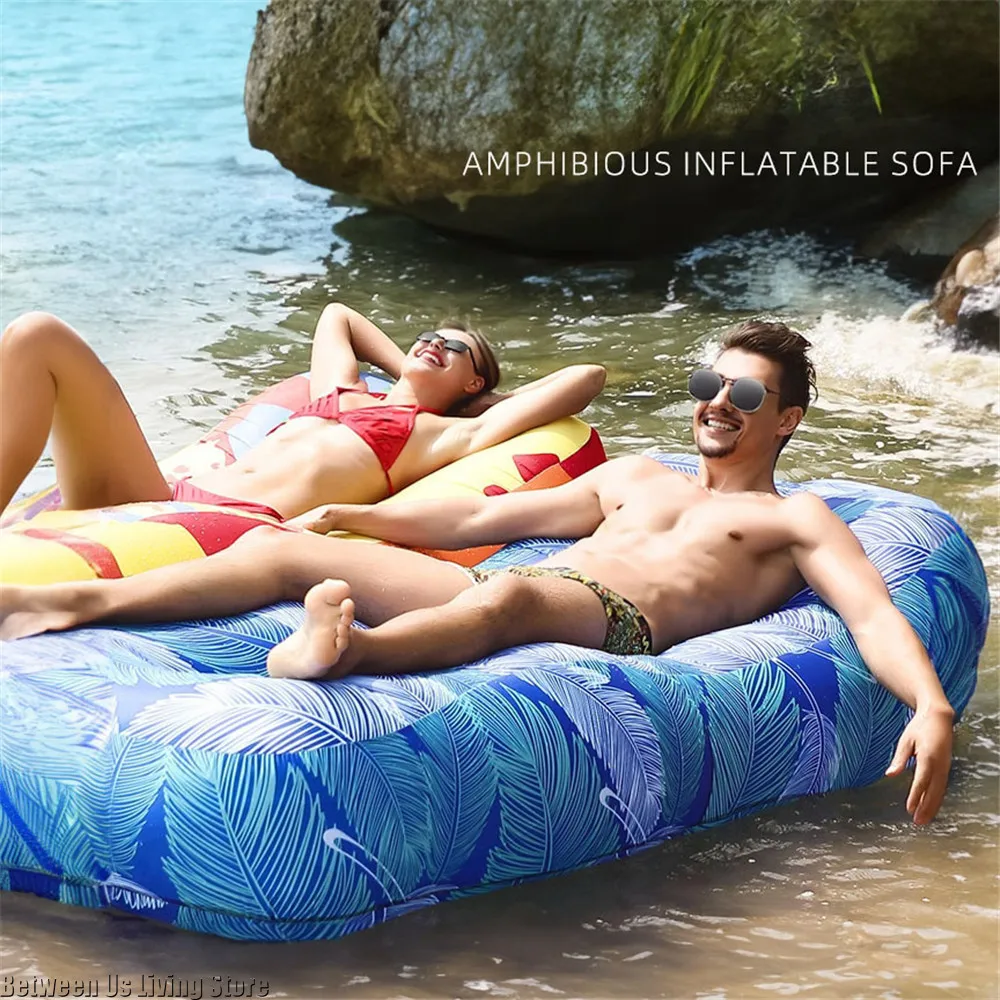 Luxury Inflatable Sofa Bed - E - Outdoor Furniture Sales recension och pris