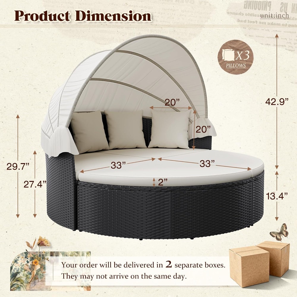 USA Stock Patio Furniture Outd - Outdoor Furniture In Sale recension och pris