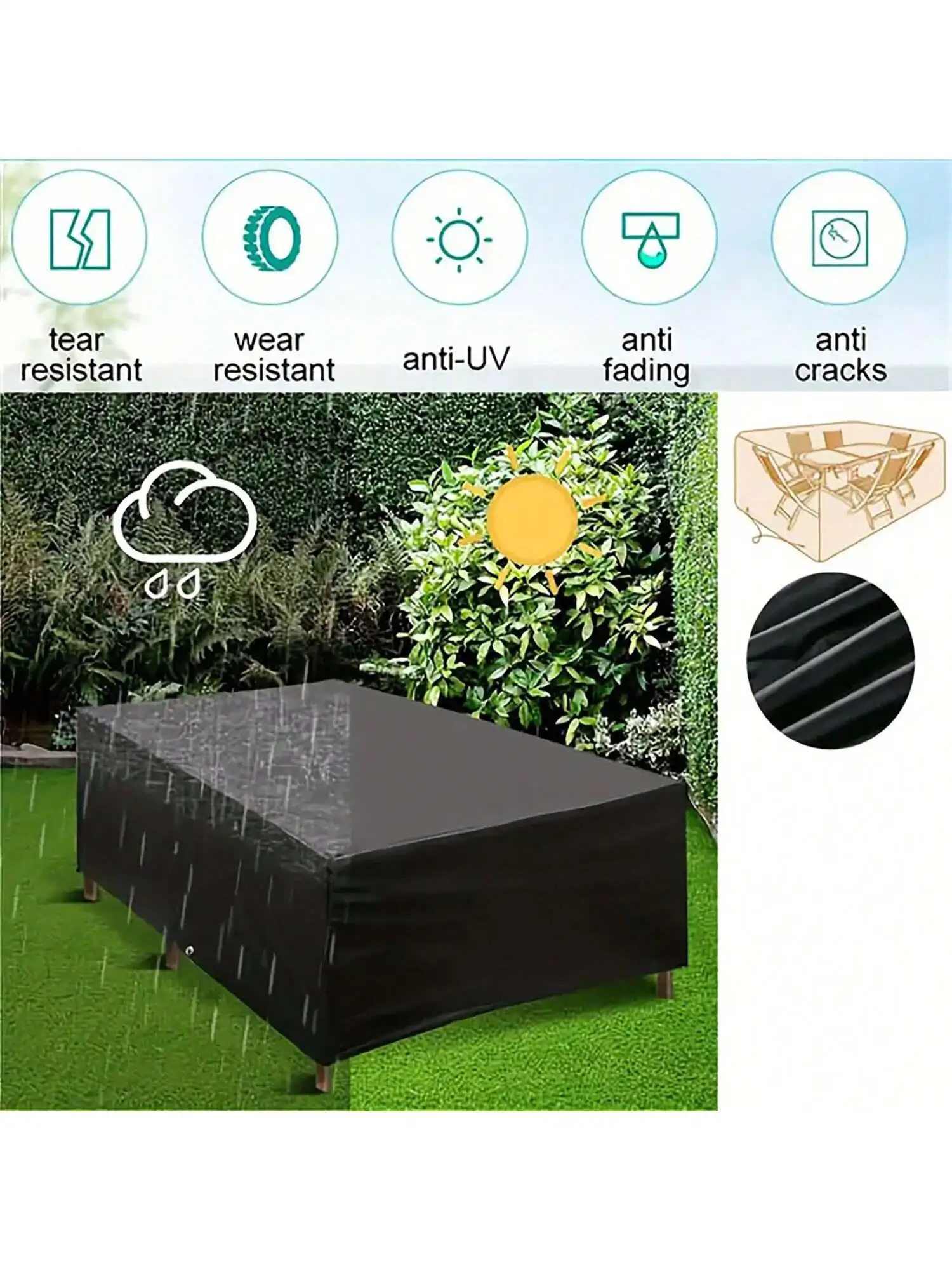 Multi-Size Outdoor Patio Garde - Outdoor Furniture Sales recension och pris