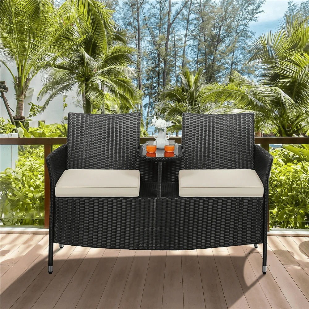 Premium Outdoor Double Chair 2 - Outdoor Furniture Balcony recension och pris