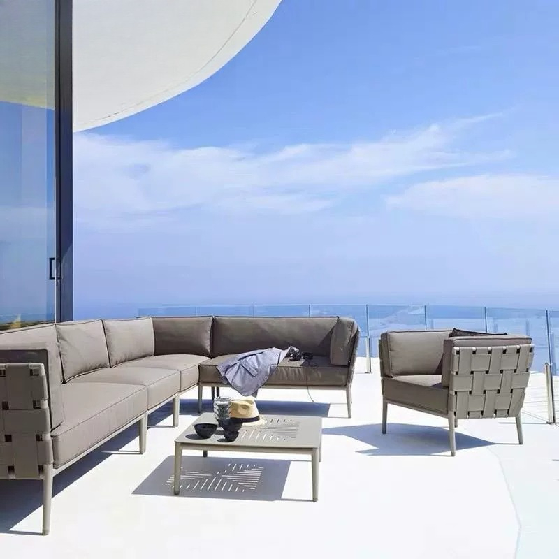 Outdoor sofa coffee table comb - Outdoor Furniture Balcony recension och pris