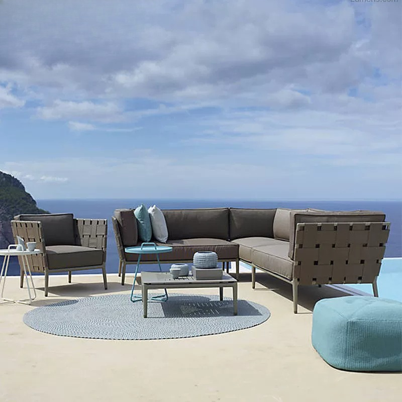 Outdoor sofa coffee table comb - Outdoor Furniture Balcony recension och pris