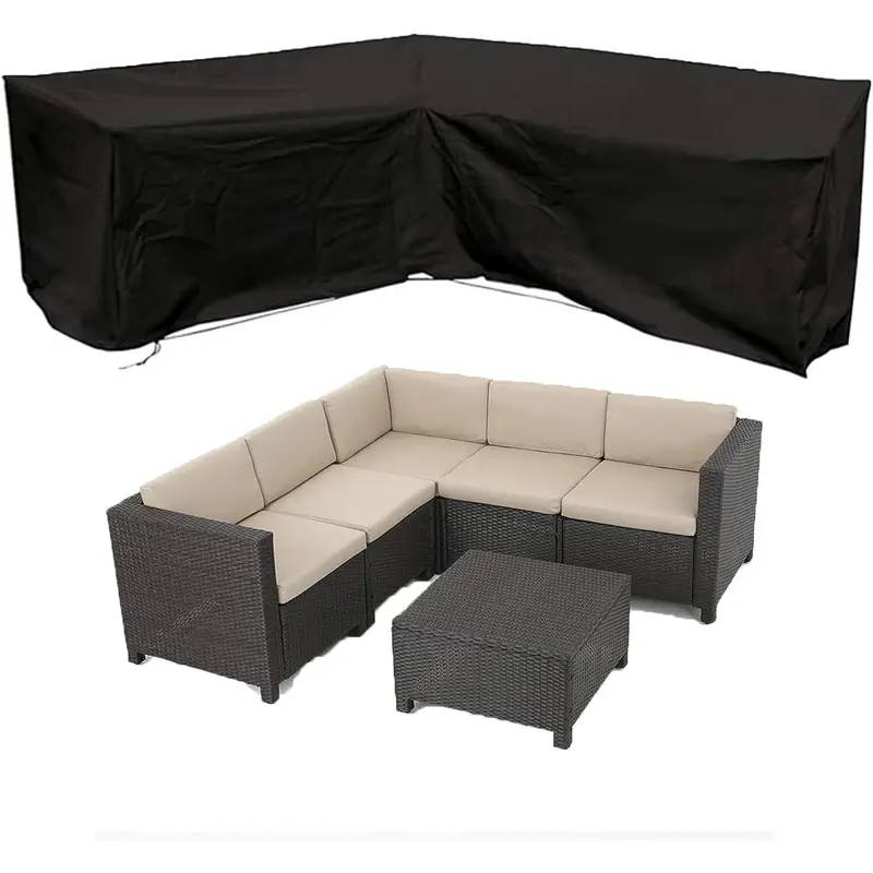 Anti-UV L-shaped Outdoor Sofa  - Outdoor Furniture Varnish recension och pris