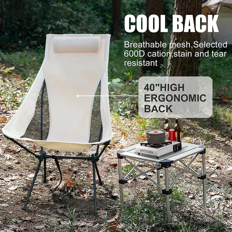 Lightweight Aluminum Folding C - Outdoor Furniture Used recension och pris