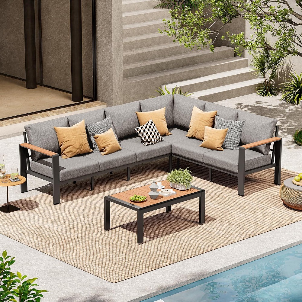 USA Stock Aluminum Outdoor Pat - Outdoor Furniture In Sale recension och pris