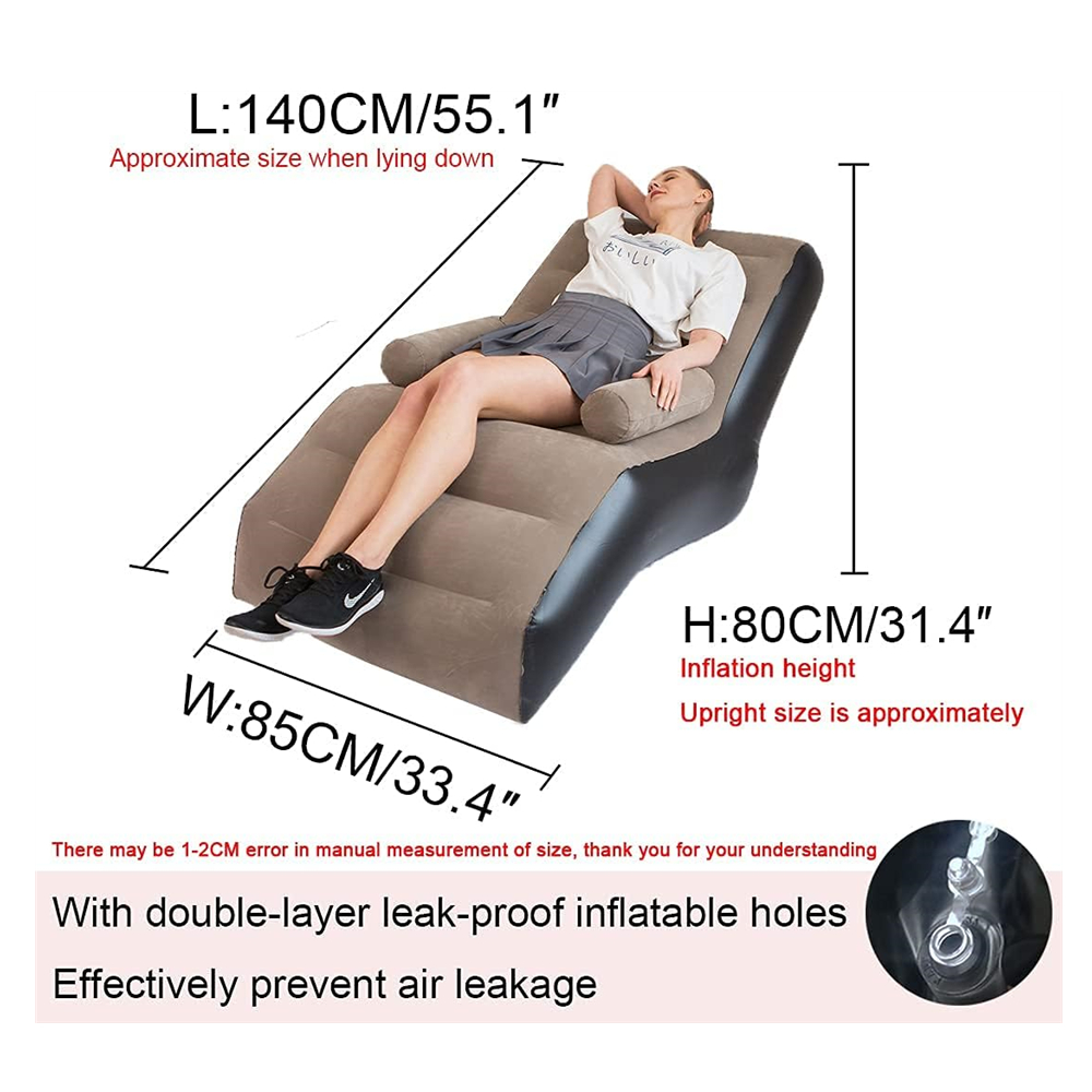 Folding Lazy Sofa,Inflatable L - Outdoor Furniture Sales recension och pris