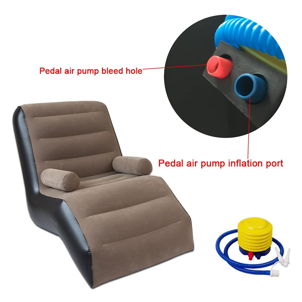 Folding Lazy Sofa,Inflatable L - Outdoor Furniture Sales recension och pris