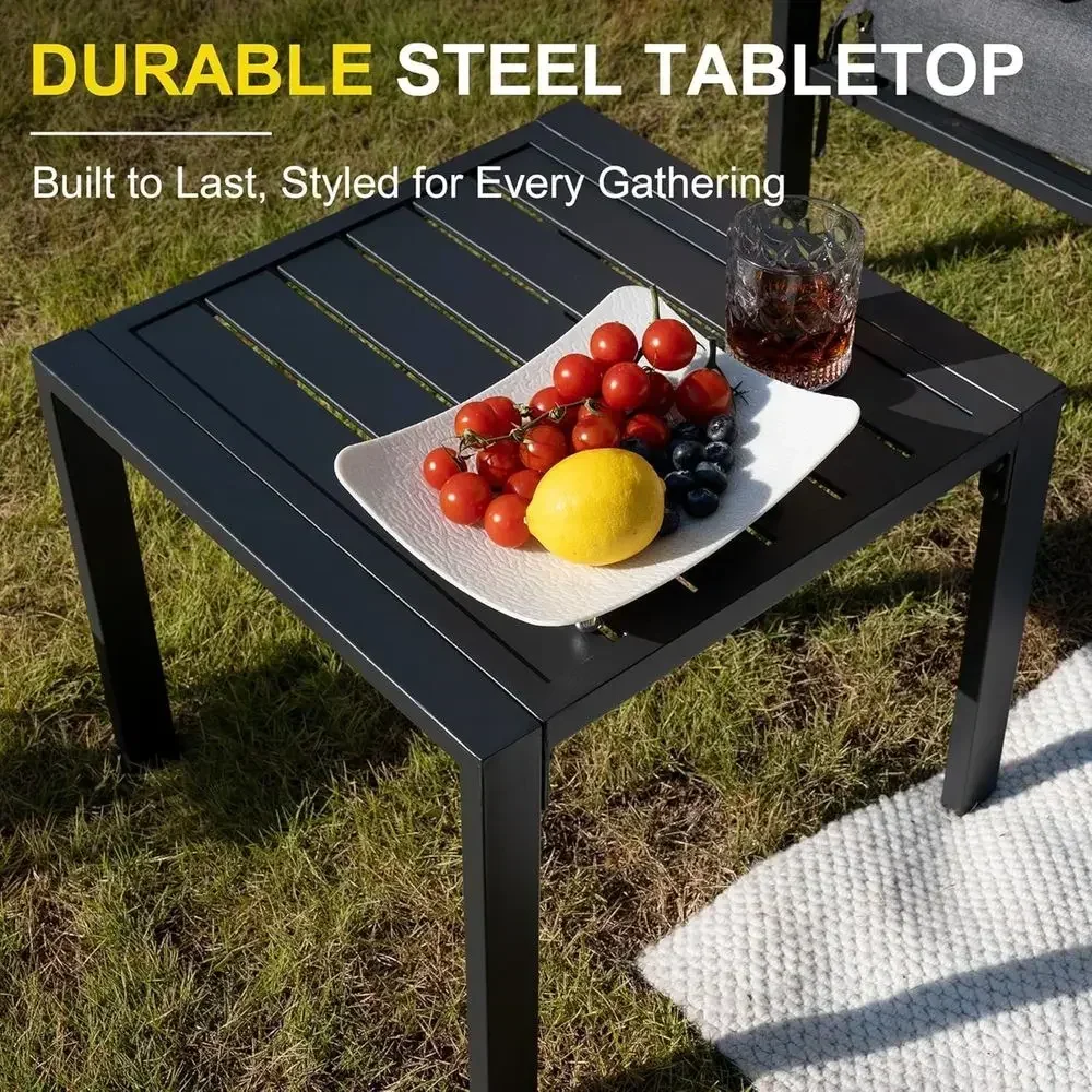 5-Piece Modern Outdoor Patio F - Outdoor Furniture Balcony recension och pris
