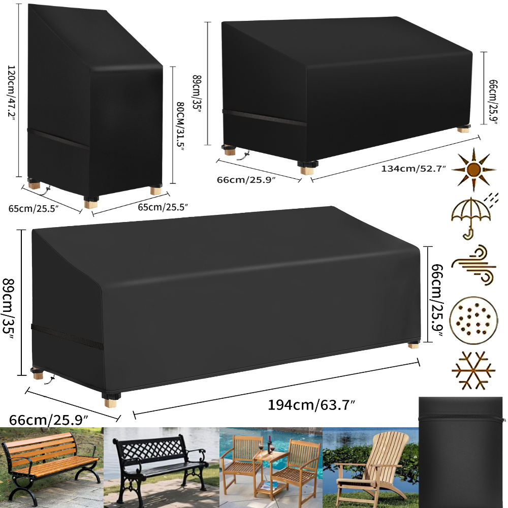 Waterproof Patio Chair Dust Co - Outdoor Furniture Varnish recension och pris