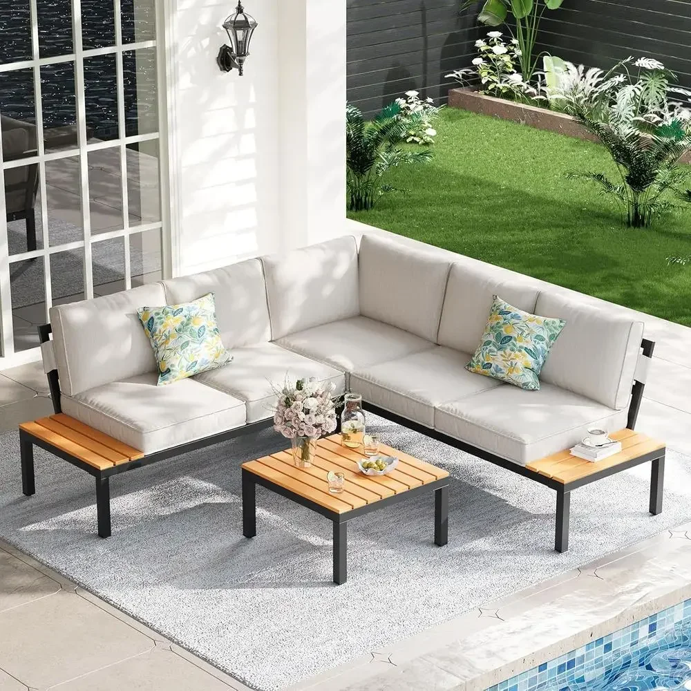5-Person Outdoor Patio Furnitu - Outdoor Furniture Balcony recension och pris